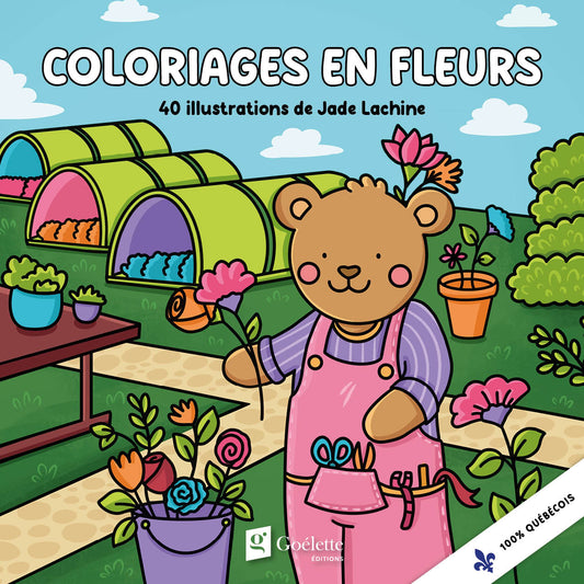 Coloriage en Fleurs