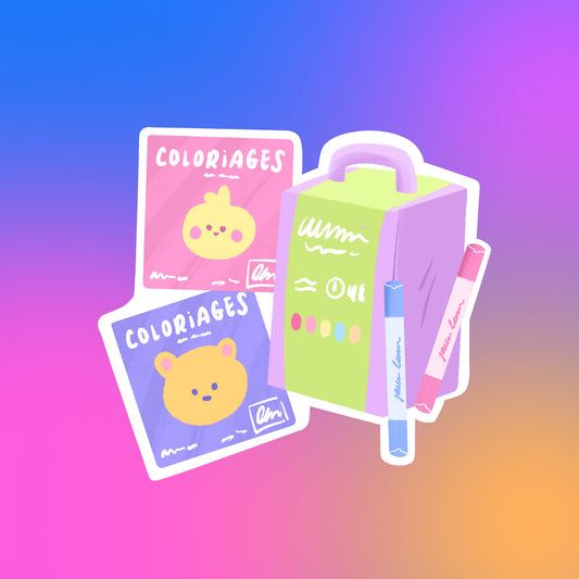 Sticker - COLORIAGE