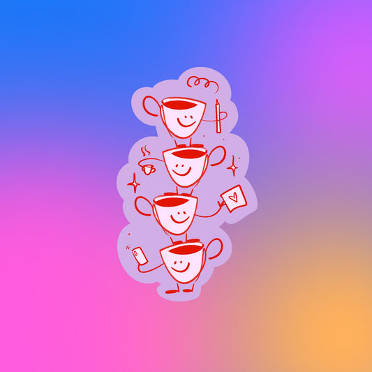 Sticker - TASSE MAUVE 2
