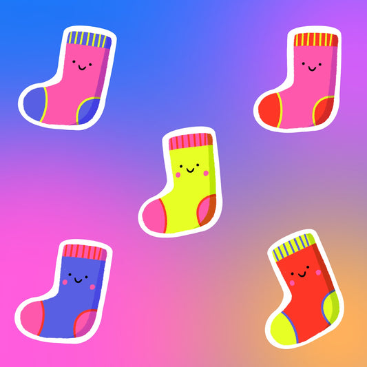 Sticker - CHAUSSETTE