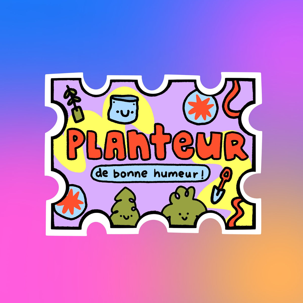 Sticker - PLANTEUR