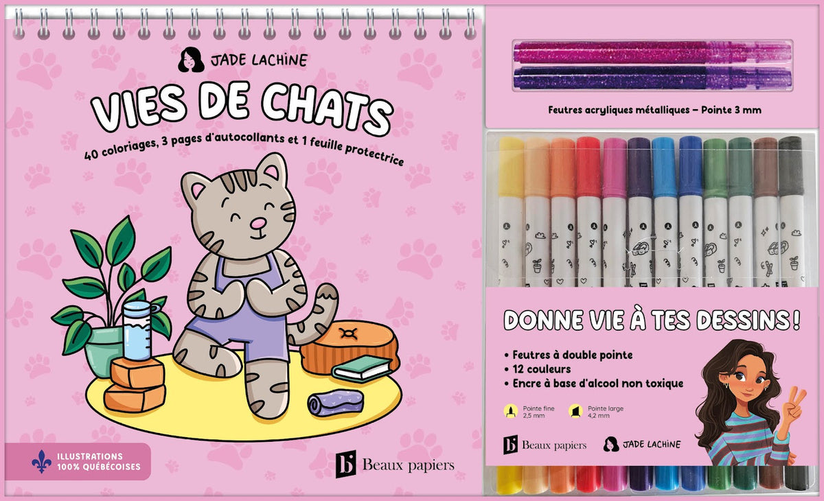 Coffret - Une vie de chat