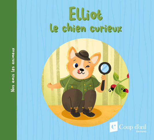 Élliot le chien curieux