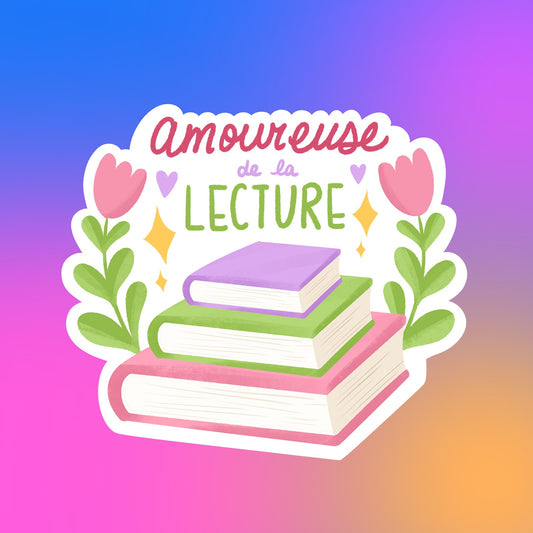 Sticker - AMOUREUSE DE LECTURE