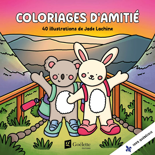 Coloriage d'amitié