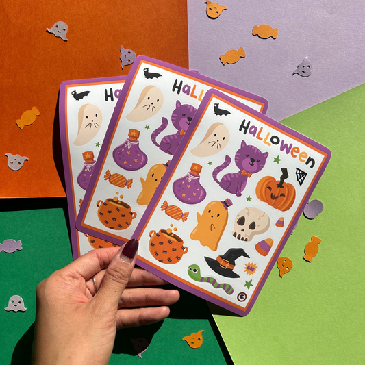 Sticker - Feuille - HALLOWEEN