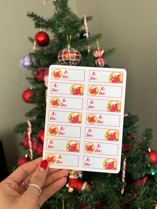 Sticker - Feuille - ÉTIQUETTES