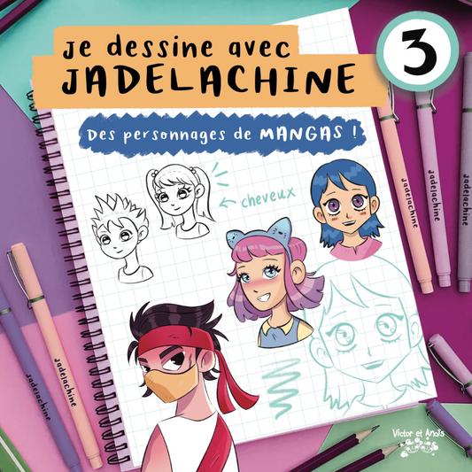 Je dessine avec JADE LACHINE Vol.3