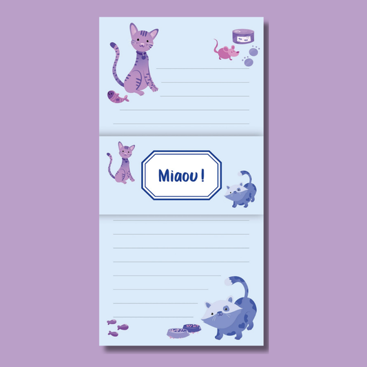 Bloc-notes – Miaou!
