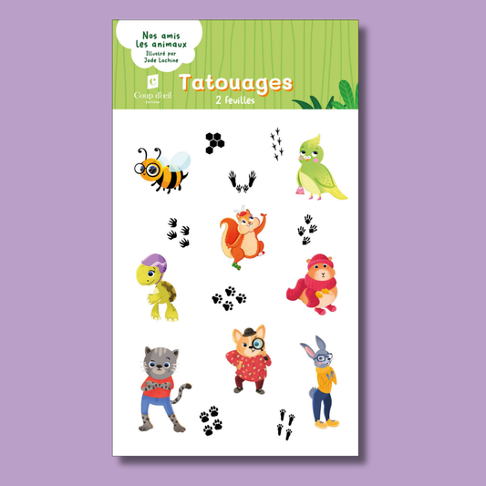Tatouages Nos amis les animaux – Domestique