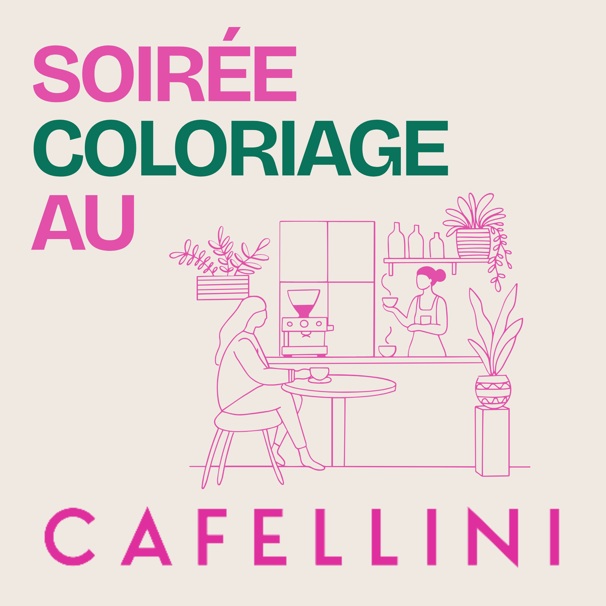 Activité de coloriage – Soirée Coloriage d'Été – Saint-Bruno - 16 Juin